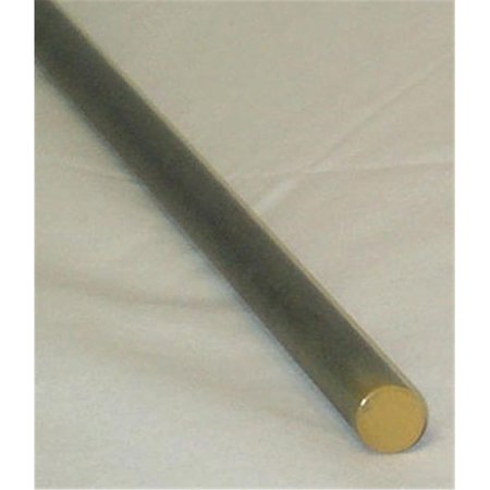 PERFECTPITCH 38in. X 48in. Hot Rolled Plain Steel Round Rod Stock PE2439135